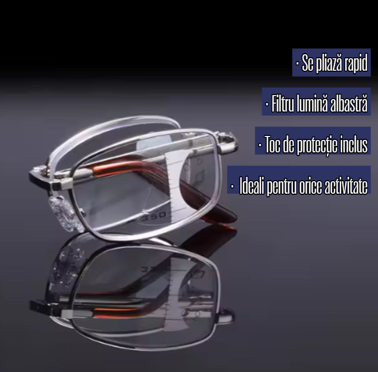 Ochelari Pliabili+ Filtru pentru lumina albastra